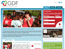 Tablet Screenshot of geotourismfoundation.org